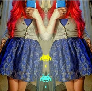 *AUTHENTIC* Betsey Johnson Racerback Organza Dress